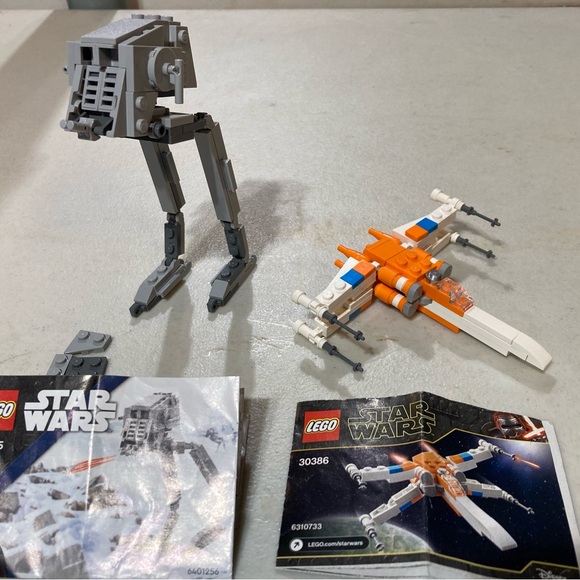 Lego Star Wars #30386 & #30495 sets with instructions - Picture 1 of 4